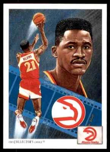 1991-92 UPPER DECK DOMINIQUE WILKINS ATLANTA HAWKS CHECKLIST #79 - Picture 1 of 2
