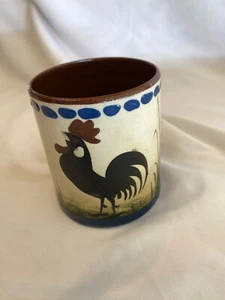 VTG Torquay Motto Ware Tobacco Jam Jar Rooster “Be Easy With Tha Jam” - Picture 1 of 17