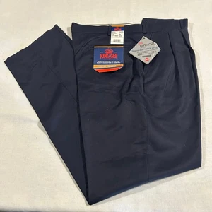 King Gee Pleated Trouser Navy Blue Pants Men's  Size 94L Brand New - Bild 1 von 7