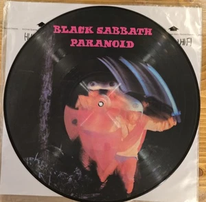 BLACK SABBATH PARANOID (1983) UK Import Vinyl LP 1st Edition Picture Disc - Picture 1 of 2