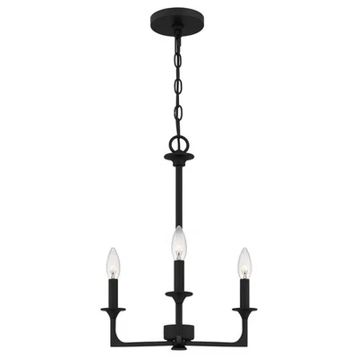 Quoizel Lighting - Prescott - 3 Light Chandelier In Transitional Style-20 Inches - Image 1 of 4