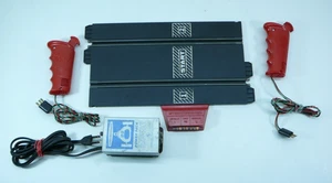 Vintage 1966 STROMBECKER 2 Controllers w/ POWER SUPPLY & Starter Track Section - Picture 1 of 4