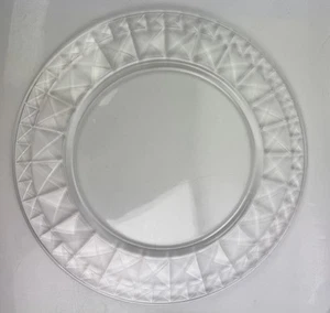 Placas Cargador Vidrio Redondas Efecto Vidrio Corte de Next X4 - Decoración Mesa 30cm - Imagen 1 de 4