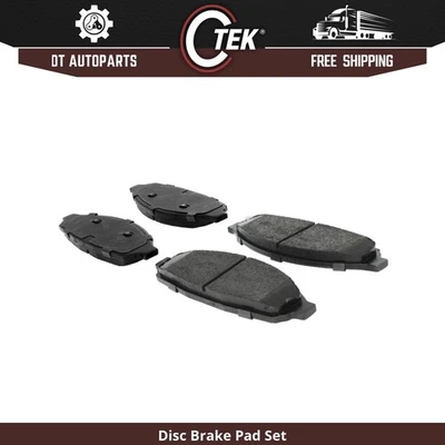 Para Mercury Marauder 2003-2004 | Pastillas de freno de disco delanteras céntricas | Semimetálicas Foto 1 de 3