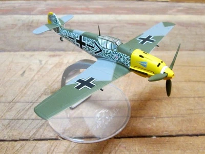 MESSERSCHMITT BF109E-4 - Helmut Wick, 5 3/8" Wingspan CORGI WARBIRDS 1:72 Scale - Image 1 of 4