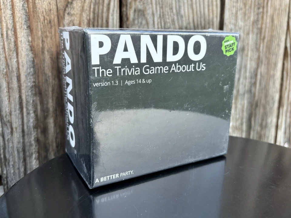 Pando Party Game Answer Trivia Questions About Friends 4 Player