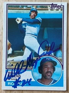 WILLIE AIKENS, TARJETA DE COLECCIONISTA TOPPS 1983 AUTOGRAFIADA 100 % AUTÉNTICA, ¡LEYENDA! - Imagen 1 de 1