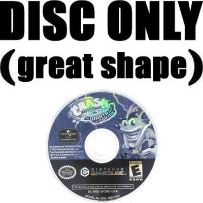 GAMECUBE Crash Bandicoot: The Wrath of Cortex (2002) *DISC ONLY ~Great* nintendo - Image 1 of 2