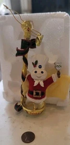 Pillsbury Doughboy Danbury Mint 2004 Annual Christmas Ornament Xmas Nos Mib Nwt - Picture 1 of 18