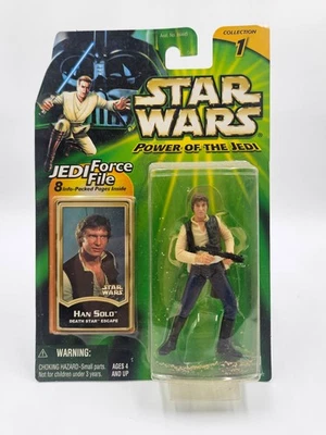 Star Wars - Han Solo - Death Star Escape - Power of the Jedi 2000 Hasbro - image 1 of 2