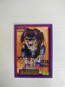 1993 Classic Deathwatch 2000 Jaguarundi Neal Adams Autograph /7500 Rare EARLY# - Picture 1 of 2