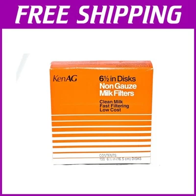 USA-Made Non-Gauze Milk Filter Disks - Image 1 of 2