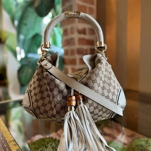 GUCCI Babouska Indy Medium Monogram Shoulder Bag TS4061 - Bild 1 von 18