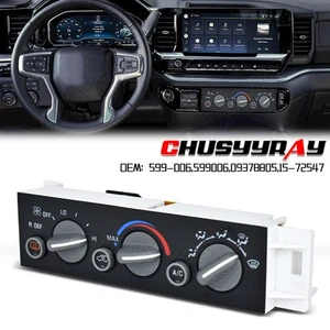 A/C Climate Control Module For 2000-2000 Cadillac Escalade 599-006 s++ - Picture 1 of 9