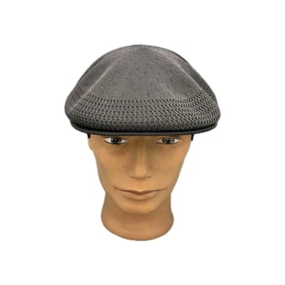 Gorra ajustada Kangol Tropic 504 Ventair Ivy para mujer gris medio corona plana Foto 1 de 4