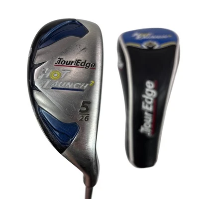 Cubierta Tour Edge Hot Launch 2 Híbrida 5h 26° Derecha 38.5" Mamiya 55 A Grafito Senior Foto 1 de 4