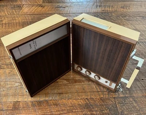 VTG Arthur Fulmer Portable 8 Track Player with Speakers - Model 766 Clean Rare - Picture 1 of 12