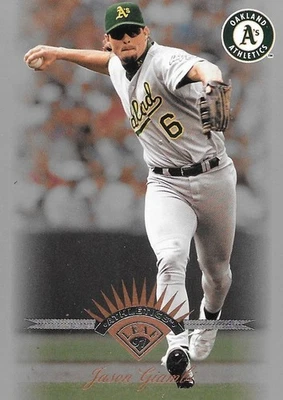 Hoja 1997 - Jason Giambi #137 - Oakland Athletics Béisbol Foto 1 de 4