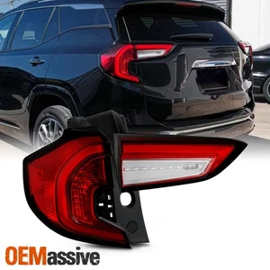 For 22-24 GMC Terrain Denali LED Tail Light Inner-Outer Driver Left Side Chrome - Picture 1 of 12