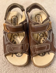 Leather sandals, US 12.5 (EU30) - Picture 1 of 5