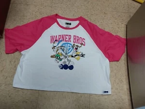 Nwt Warner Bros Womens Junior Tee Shirt Looney Tunes 100 Celebration Every... - Picture 1 of 1
