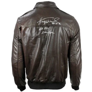 Signed by Henry Winkler Autographed Happy Days "The Fonz" Fonzie Leather Jacket - Picture 1 of 6