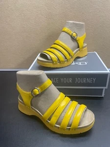 Dansko Roxie Nappa Leather sandals women’s size EU 38 US 7.5 - 8 - Picture 1 of 14