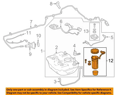 MERCEDES OEM 13-15 GLK250 Componentes de Emisión-Kit de Reparación 204471057564 Foto 1 de 2