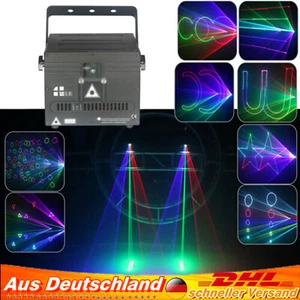 1000mW RGB DMX Lasershow World ILDA Bühnenlicht Animation Laser Lichteffekte DJ - Bild 1 von 24