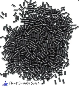 50 Lighter Flints Black Replacement for fluid/gas lighters, Bulk Lighter Flint - Picture 1 of 3
