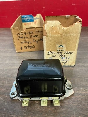 Chevy Pontiac Buick D-617 1953-62 regulador de voltaje nos 222 Foto 1 de 2