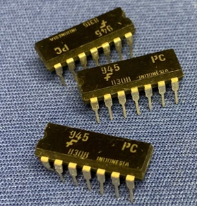 945PC FSC F945 14-PIN DIP VINTAGE 1983 DTL VERY RARE LAST ONES QTY-1 - Picture 1 of 1