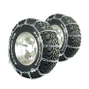 Titan Truck Link Tire Chains CAM Type On Road Snow/Ice 5.5mm 275/65-18