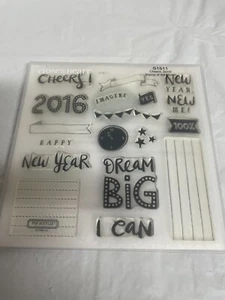 Juego de estampillas del mes Close to My Heart sin montar "Cheers 2016" NUEVO - Imagen 1 de 2