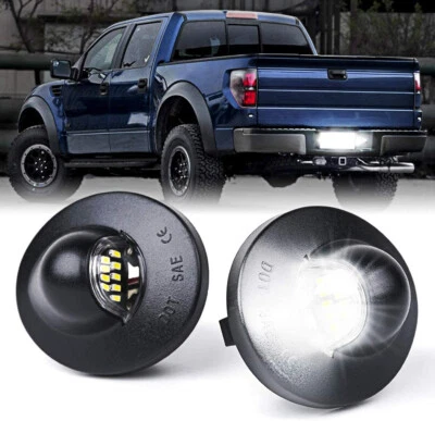 2PCS For Ford F150 F250 F350 Car LED License Plate Light Modification Tag Light - Image 1 of 4