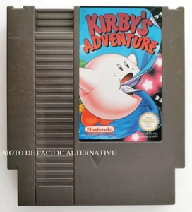 jeu KIRBY'S ADVENTURE nintendo NES -KR-FRA/ FRA francais entertainment system - Picture 1 of 3