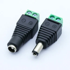 10x DC Steckverbinder Hohlbuchse Hohlstecker 5,5x2,1mm Adapter Netzteil Kupplung - Bild 1 von 4