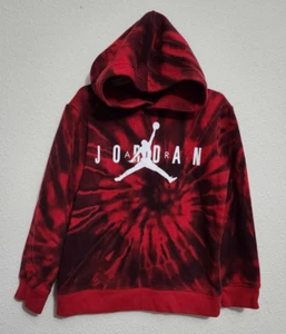 Tie-Dye Air Jordan Youth Size 6/7 Hooded Sweatshirt - Picture 1 of 2