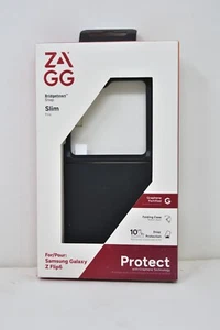 Zagg Bridgetown Slim Case for Samsung Galaxy Z Flip6 - Black NEW OPEN !!! - Picture 1 of 2