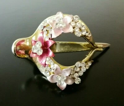 Pinza de clip de cristal para fecha nupcial Foto 1 de 3