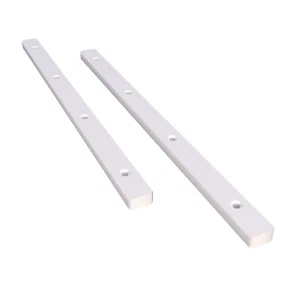 Plastic Drawer Rail 3/4" Extension Side Mounted White 11-1/4" - Picture 1 of 8