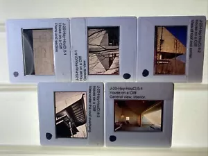 Masako Hayashi “House on a cliff” Japanese Architecture 3 35mm Art Slides - Picture 1 of 6