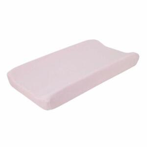 NoJo Solid pink Super soft plush  Changing Pad table Cover - see details 