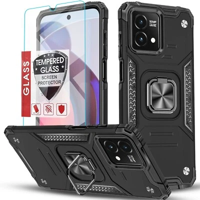 For Motorola Moto G Power 5G 2024 Case Phone Cover Shockproof + Tempered Glass - Image 1 of 4