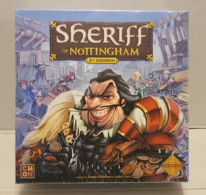Sheriff Of Nottingham 2nd Edition Board Game By CMON - New & Sealed - Picture 1 of 5