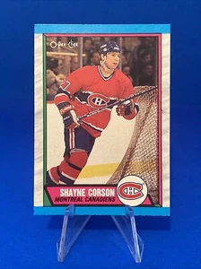 1989-90 O-Pee-Chee Shayne Corson Rookie Card #248 Montreal Canadiens RC 🔥📈 - Picture 1 of 2