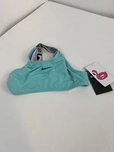 Nike Big Girls(8-10) JDI Crossback Swim Top Aurora Green Size Small Swimsuit New - Picture 1 of 8