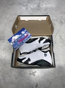 Jordan 14 Retro Oxidized Green 2016- Size 6.5Y/BRAND NEW/FAST SHIPPING!!! - Picture 1 of 5
