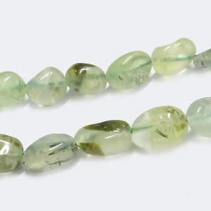 Prehnit Perlen Nuggets ca. 6-12mm  Halbedelstein ca. 45 Stück nenad-design E186 - Bild 1 von 16