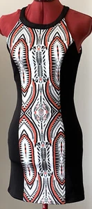 mink pink dress black with aztec design size XS BNWTS RRP $74.95 - Picture 1 of 6